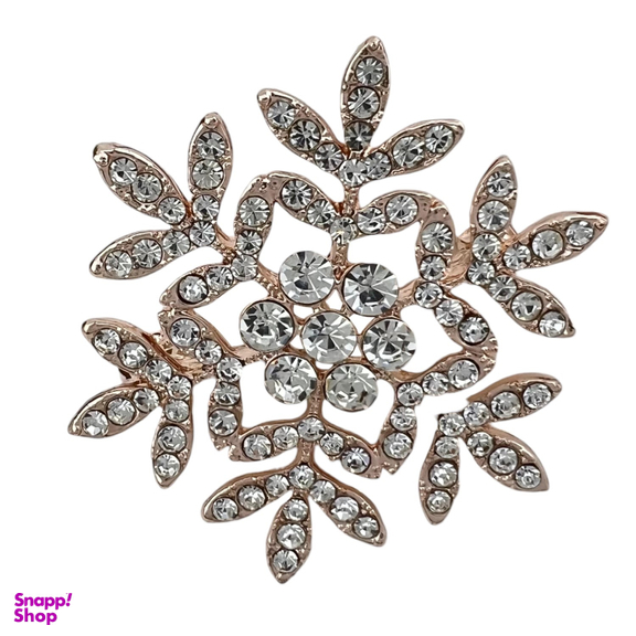 گل سینه دخترانه مدل برف کد G4084