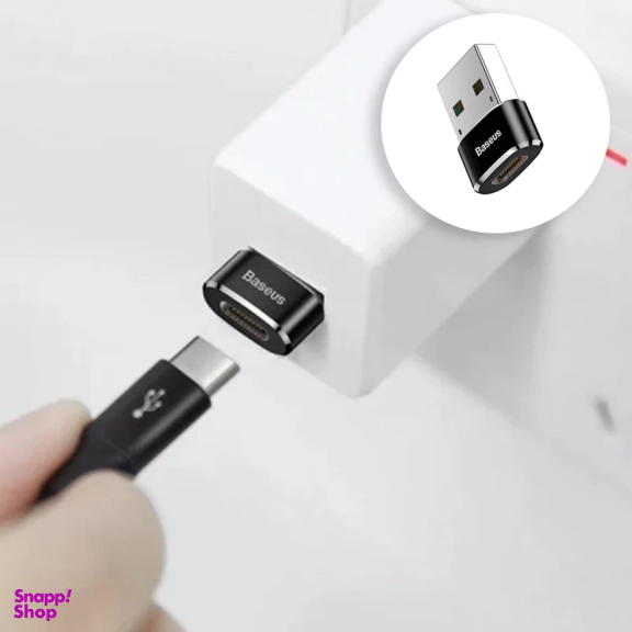 مبدل Type-C به USB باسئوس مدل CAAOTG-01