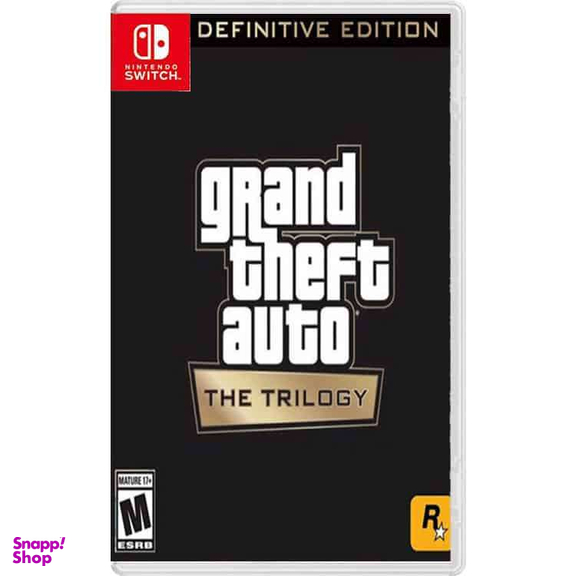 بازی ویدیویی RockStar مدل GTA Trilogy نسخه Definitive Edition مناسب برای Nintendo Switch