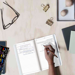 دفتر مشق مستر راد مدل ماه و ستاره طرح فیوری کد 1724