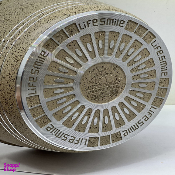 سرویس قابلمه گرانیتی 6 پارچه لایف اسمایل مدل LIFEP1762