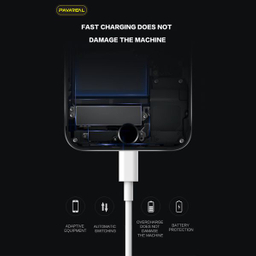 کابل تبدیل USB-C به لایتنینگ پاواریال مدل PA-X12 طول 1 متر