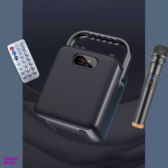 اسپیکر بلوتوثی و میکروفون قابل حمل دارای ریموت کنترل کانفلون مدل KG-01