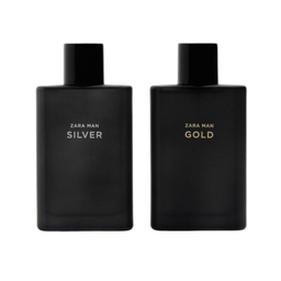 ادوتویلت مردانه زارا مدل Silver & Gold مجموعه 2 عددی