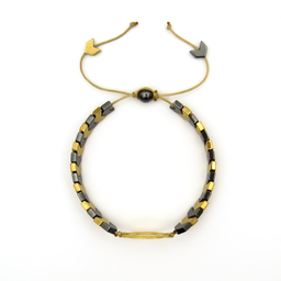 دستبند طلا 18 عیار زنانه کاپانی مدل kb026