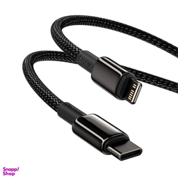 کابل دیتا 20 وات Lightning به Type-C بیسوس مدل Tungsten Gold طول 2 متر