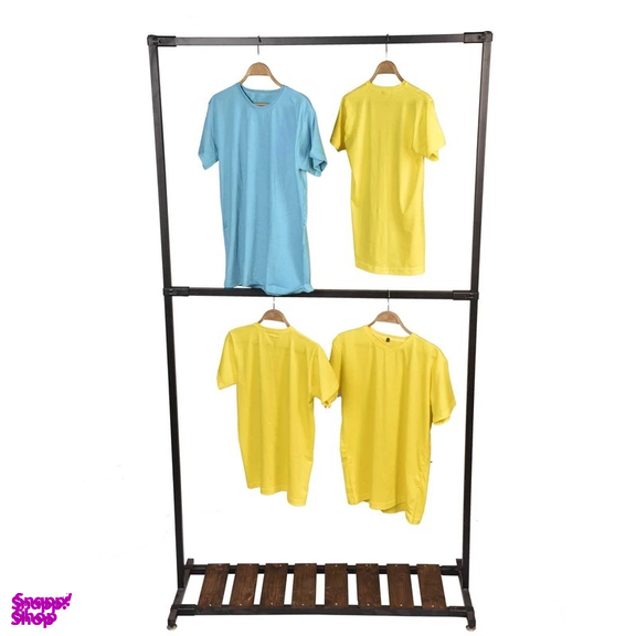 رگال لباس طرح 2 آویز و کف چوب مدل آریاس 11