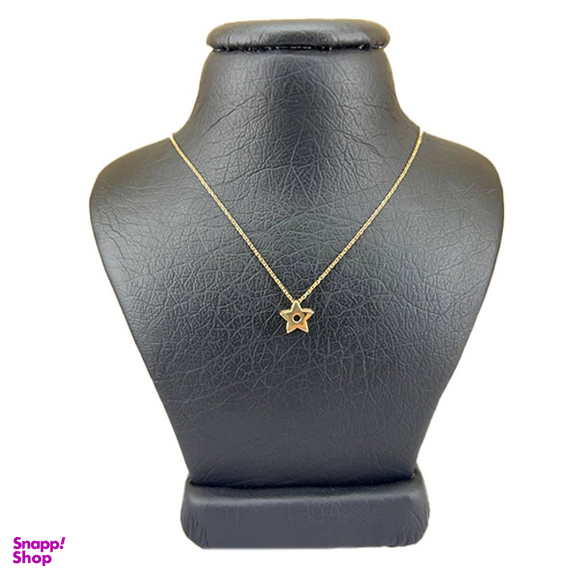 گردنبند طلا 18 عیار زنانه ستاره ظریف کد 55535