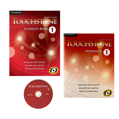 کتاب Touchstone 1 به همراه کتاب کار و فایل صوتی اثر جمعی از نویسندگان انتشارات کمبریج