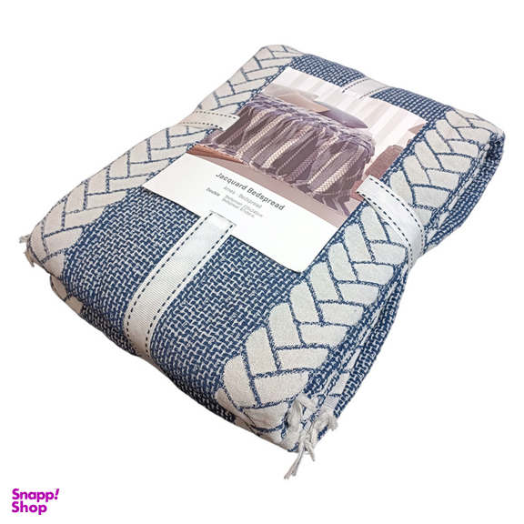 روتختی مادام کوکو مدل Ames Lacivert Yatak Ortusu دو نفره سایز 240×220 سانتی متر
