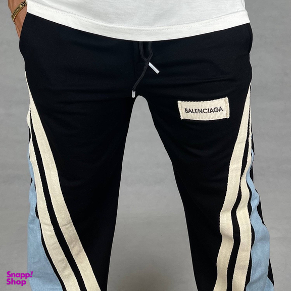 شلوار مردانه طرح بالنسیاگا مدل بگ کاستوم تکه دوزی