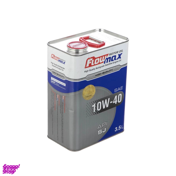 روغن موتور فلومکس مدل FlowMax SJ 10W40 حجم 3/5 لیتر