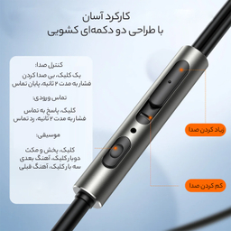 هندزفری سیمی جوی روم مدل JR-EW03