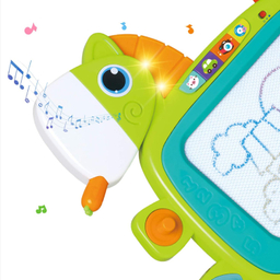 تخته سفید مگنتی موزیکال و چراغدار هولی تویز مدل 3131 EastSun Magnetic Drawing Board