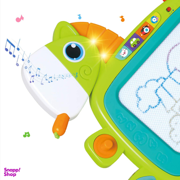 تخته سفید مگنتی موزیکال و چراغدار هولی تویز مدل 3131 EastSun Magnetic Drawing Board