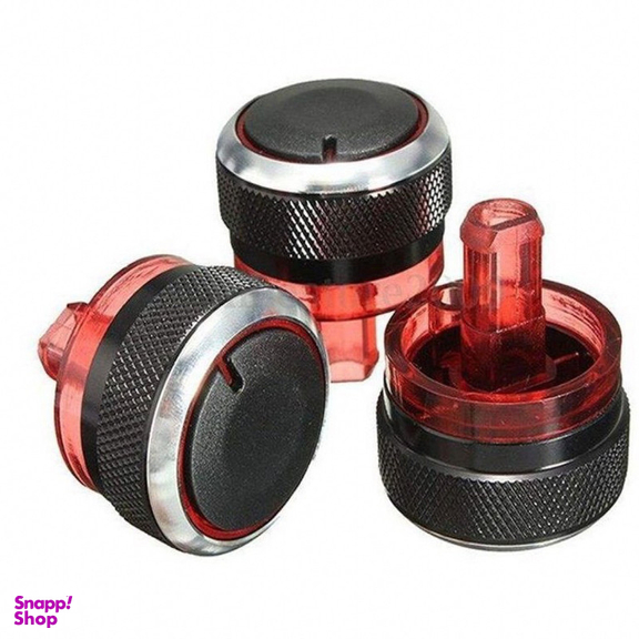 کلید و ولوم بخاری و کولر خودرو چیکال مدل P-514 مناسب پژو 206 بسته 3 عددی