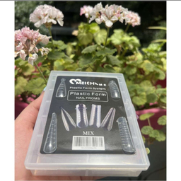 قالب کاشت ناخن مچا مدل MIX10 بسته 120 عددی