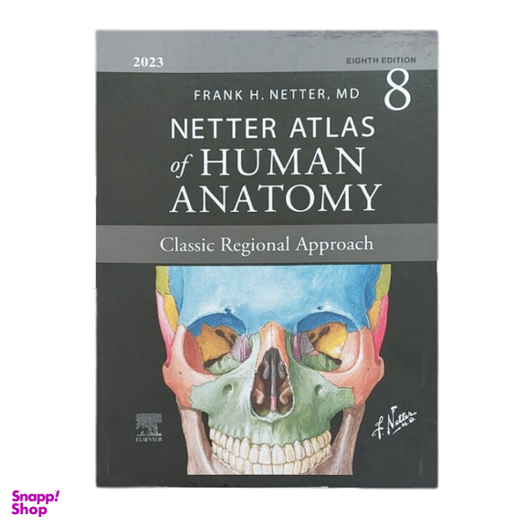 کتاب اطلس آناتومی نتر 2023 اثر Frank H. Netter MD انتشارات اندیشه رفیع