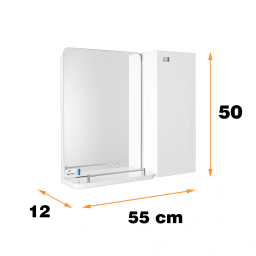 ست آینه و باکس دلفین کد 1035
