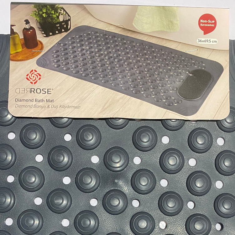 زیرپایی حمام رد رز مدل دیاموند