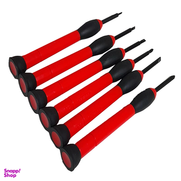 پیچ گوشتی ساعتی تیوان مدل RO - 02 مجموعه 6 عددی