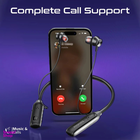 هندزفری بی سیم پرومیت مدل LEAP.BLK