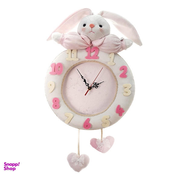 ساعت دیواری کودک نی نی سیس مدل خرگوش کد W-RAB-So
