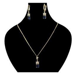 نیم ست نقره زنانه گیرا کد G979