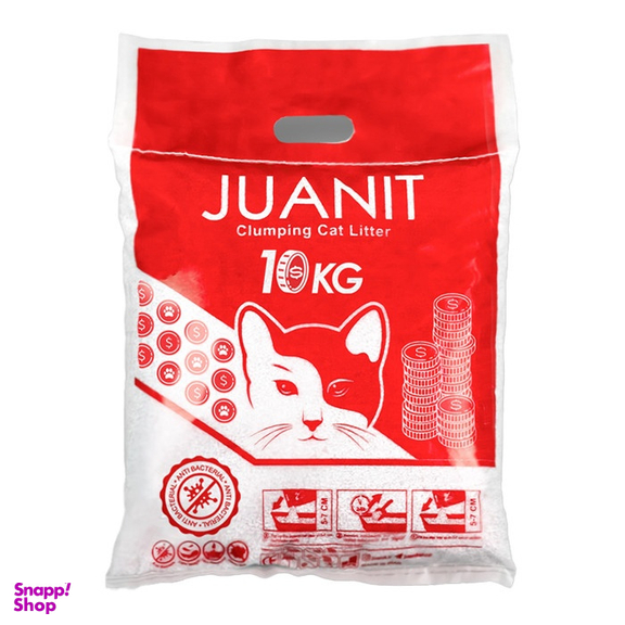خاک گربه ژوانیت مدل اکوگرانول وزن 10 کیلو گرم