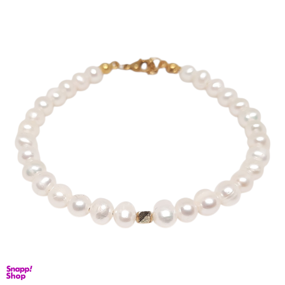 دستبند طلا 18 عیار زنانه مدل باوان کد 310726