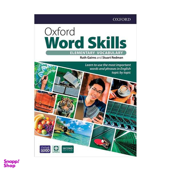 کتاب Oxford WORD SKILKS ELEMANTAR 2rd edition اثر Ruth Gairns and Stuart Redman انتشارات زبان مهر