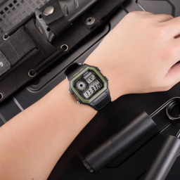ساعت مچی طرح کاسیو مدل CASIO-AE-1200WHB-1B