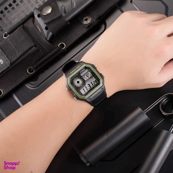 ساعت مچی طرح کاسیو مدل CASIO-AE-1200WHB-1B