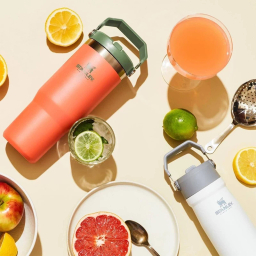 قمقمه استنلی مدل Iceflow Flip Straw Tumbler گنجایش 0.88 لیتر