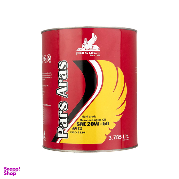 روغن موتور نفت پارس مدل پارس ارس کد 20W-50 حجم 3.785 لیتر