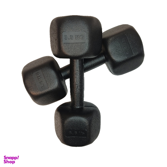 دمبل رادیس فیت مدل RPHF-3500 وزن 3.5 کیلوگرم بسته ۲ عددی