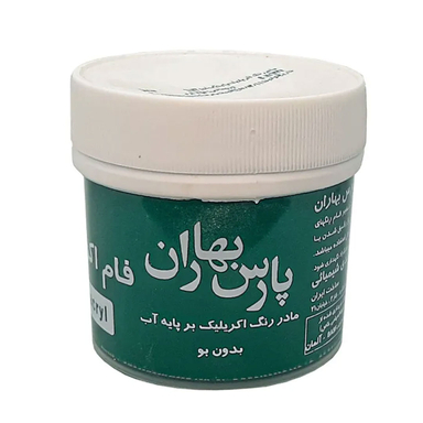 مادر رنگ اکریلیک پارس بهاران مدل P02 رنگ سبز وزن 250 گرم