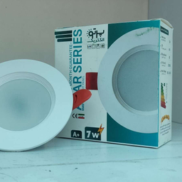 پنل سقفی ال ای دی 7 وات پرتو الکتریک مدل PR-7W بسته 5 عددی