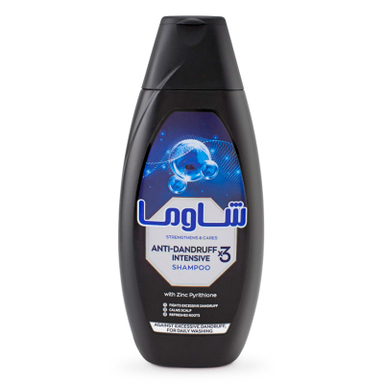 شامپو ضد شوره مو شاوما مدل Anti-Dandruff Intensive X3 حجم 400 میلی لیتر