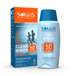 ضد آفتاب هیدرو الکلی آردن سولاریس مدل Clear Newgen SPF 50 بی رنگ حجم 100 میلی لیتر