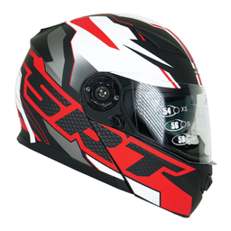 کلاه کاسکت راپیدو مدل 950 طرح SRT RED به همراه کاور