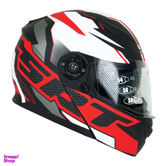 کلاه کاسکت راپیدو مدل 950 طرح SRT RED به همراه کاور