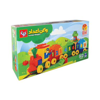 لگو بازیتا مدل واگن اعداد کد 088