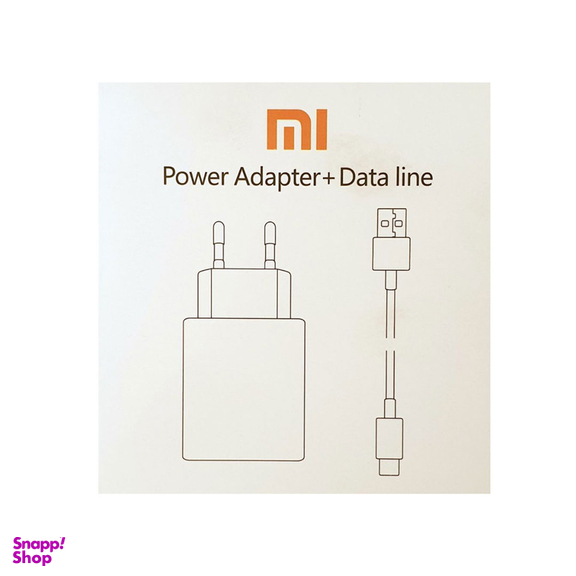 شارژر دیواری شیائومی مدل Myd-08-Df به همراه کابل تبدیل USB-C