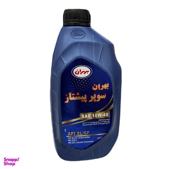 روغن موتور بهران مدل پیشتاز 10W-40 حجم 1 لیتر