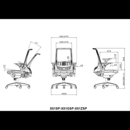 صندلی مدیریتی لیو مدل X81gsp