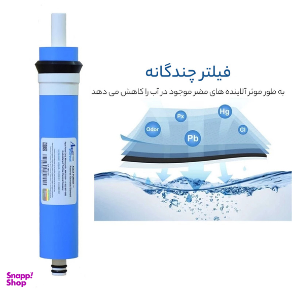 فیلتر دستگاه تصفیه آب آکوا پیورست مدل ممبرین 13 لایه