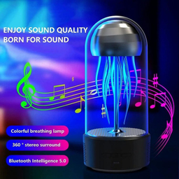 اسپیکر بلوتوثی و چراغ خواب عروس دریایی قابل حمل مدل MAX113