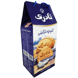 کلوچه نارگیلی نادری وزن 100 گرم بسته 12 عددی