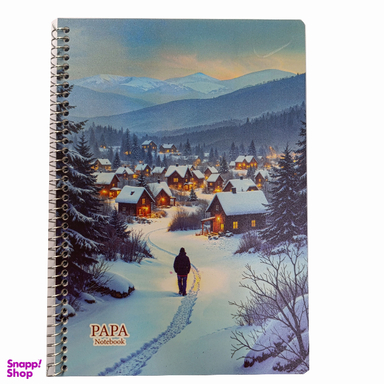 دفتر مشق 50 برگ پاپا مدل PAPANOT7003